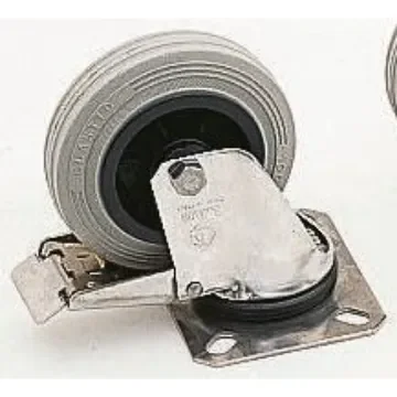 LAG Braked Swivel Castor Wheel, 55kg Capacity, 80mm Wheel - 15304G FR product image