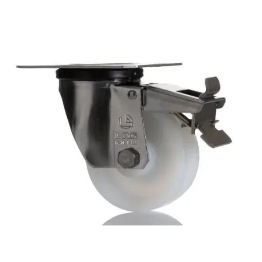 LAG Braked Swivel Castor Wheel, 150kg Capacity, 80mm Wheel - 17127 FR product image