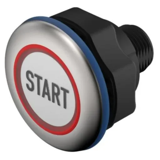 EAO Capacitive Switch NO,Illuminated, Green, IO-Link, IP69K - 84-ACKS-C17-04C4 product image