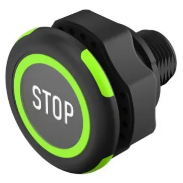 EAO Capacitive Switch NO,Illuminated, Red/Green, IO-Link, IP69K - 84-ASKS-B11-049D product image