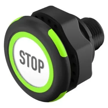 EAO Capacitive Switch NO,Illuminated, Red/Green, IO-Link, IP69K - 84-ASKS-C18-04A8 product image