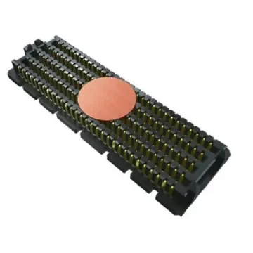 Samtec SEAM Series Horizontal PCB Header, 300 Contact(s), 1.27mm Pitch, 6 Row(s), Shrouded - SEAM-50-07.0-L-06-2-A-K-TR product image
