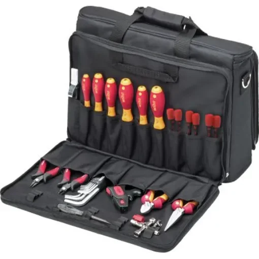 Wiha 30 Piece Electricians Tool Kit with Bag, VDE Approved - 43879 product image