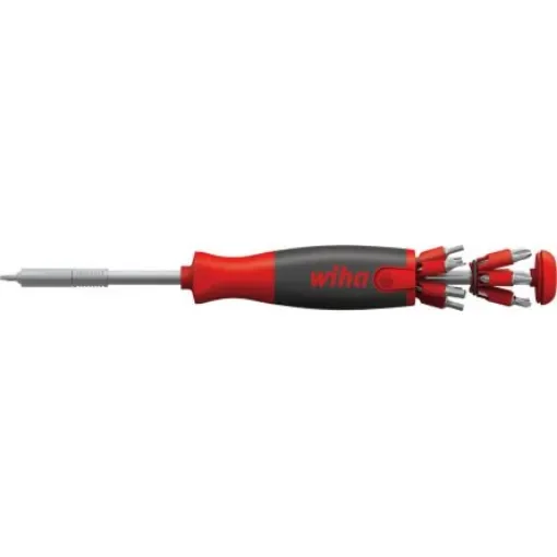 Wiha Screwdriver Bit Magazine 13 Pieces, Phillips, Pozidriv, Slotted, Torx - 43895 product image