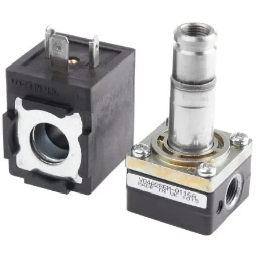 Norgren 2/2 Pneumatic Solenoid Valve - Solenoid/Spring G 1/8 V04 Series 24V dc - V04A286M-B623A product image
