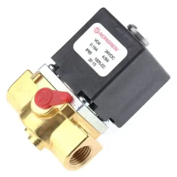 Norgren 2/2 Pneumatic Solenoid Valve - Solenoid/Spring G 1/4 V04 Series 24V dc - V04B286M-B423A product image