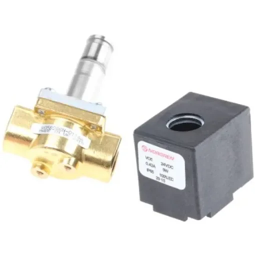 Norgren 2/2 Pneumatic Solenoid Valve - Solenoid/Spring G 1/4 V05 Series 24V dc - V05B286N-B433A product image