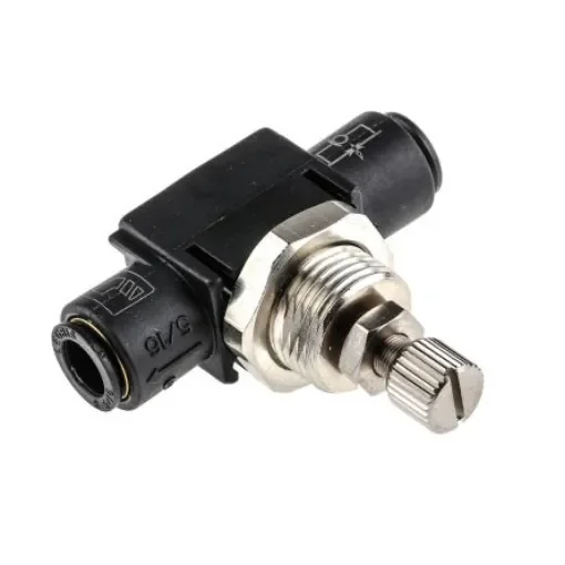Legris 7776 Series Tube Flow Regulator, 8mm Tube Inlet Port x 8mm Tube Outlet Port - 7776 08 00 product image