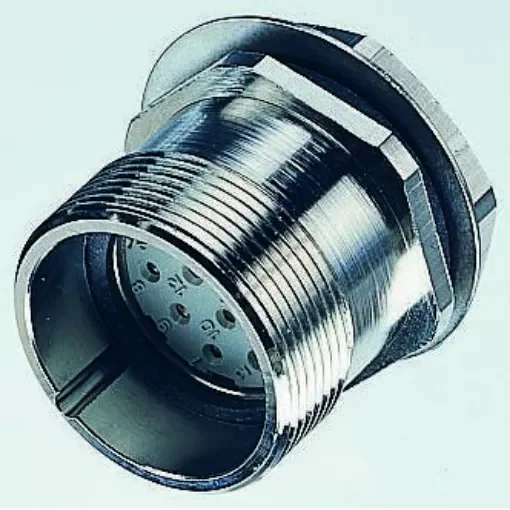Lapp, R 9 Pole Din Socket, 7.5A, 1.5 kV IP65, Screw Lock, Female, Through Hole - 50106202+00008728 product image