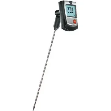 Testo 905-T1 Wireless Digital Thermometer for Chemical, Laboratory, Pharmaceutical Use, K Probe, 1 Input(s), +350°C - 0560 9055 product image