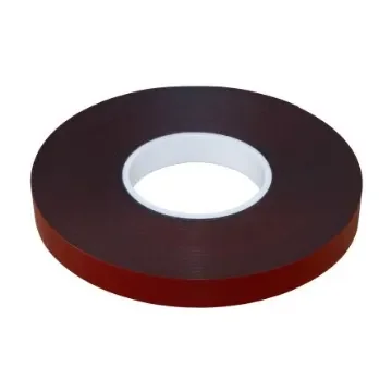 RS PRO Black Double Sided Foam Tape, 25mm x 33m, 0.60mm Thick - 227857 product image