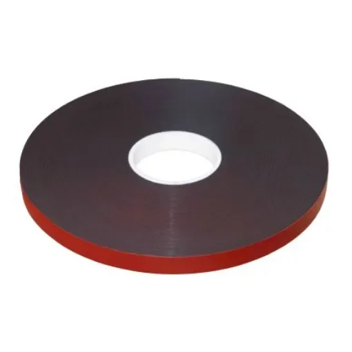 RS PRO Black Double Sided Foam Tape, 25mm x 33m, 1.6mm Thick - 227863 product image