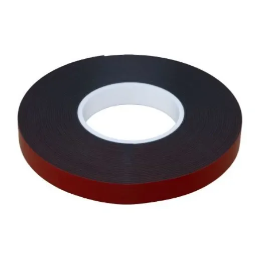 RS PRO Black Double Sided Foam Tape, 19mm x 11m, 1.6mm Thick - 227894 product image