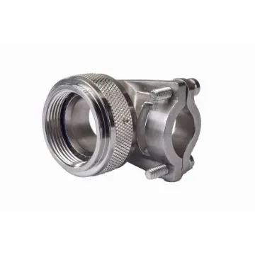 Amphenol Limited Silver Strain Relief Clamp, Shell Size 10 for use with AS50151 Series AS34001 Crimp, MIL-DTL-26482 - M85049/51S10N product image