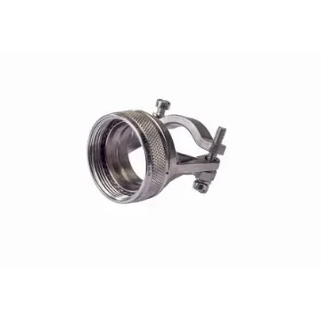 Amphenol Limited Silver Strain Relief Clamp, Shell Size 16 for use with AS50151 Series AS34001 Crimp, MIL-DTL-26482 - M85049/52S16W product image