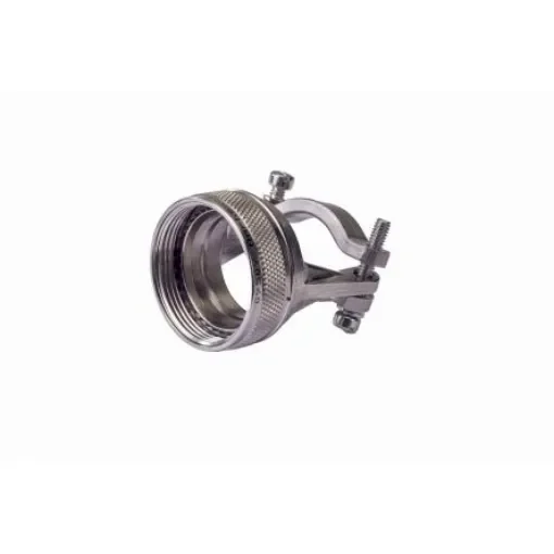 Amphenol Limited Silver Strain Relief Clamp, Shell Size 22 for use with AS50151 Series AS34001 Crimp, MIL-DTL-26482 - M85049/52S22W product image