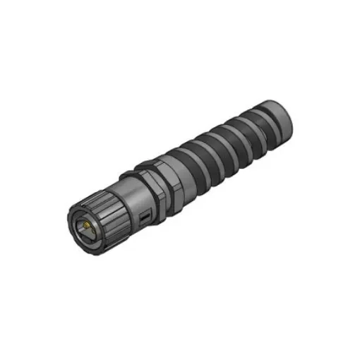 CONEC Circular Connector, 2 Contacts, Cable Mount, Plug, IP67, 17 Series - 17-400143 product image
