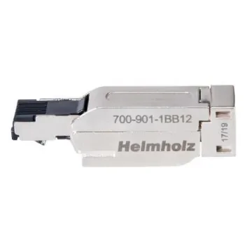Helmholz GmbH & Co. KG 901-1BB Series Female Ethernet Connector, Cat6 1 Port - 700-901-1BB12 product image