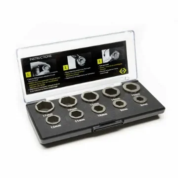 CK Metal 10 Piece Spanner Recess Drive Screw/Bolt & Nut Kit - T4360 product image