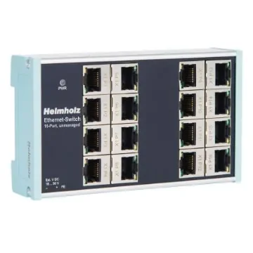 Helmholz GmbH & Co. KG 700-840-16S01, Unmanaged 16 Port Ethernet Switch product image