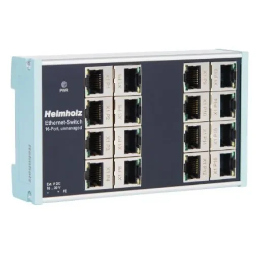 Helmholz GmbH & Co. KG 700-841-16S01, Unmanaged 16 Port Ethernet Switch product image