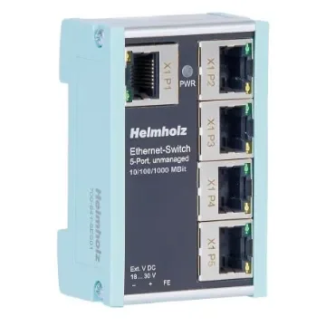 Helmholz GmbH & Co. KG 700-841-5ES01, Unmanaged 5 Port Ethernet Switch product image