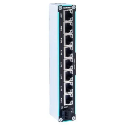 Helmholz GmbH & Co. KG 700-842-8ES01, Unmanaged 8 Port Ethernet Switch product image