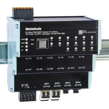 Helmholz GmbH & Co. KG 700-856-12F41, Managed 12 Port Ethernet Switch product image