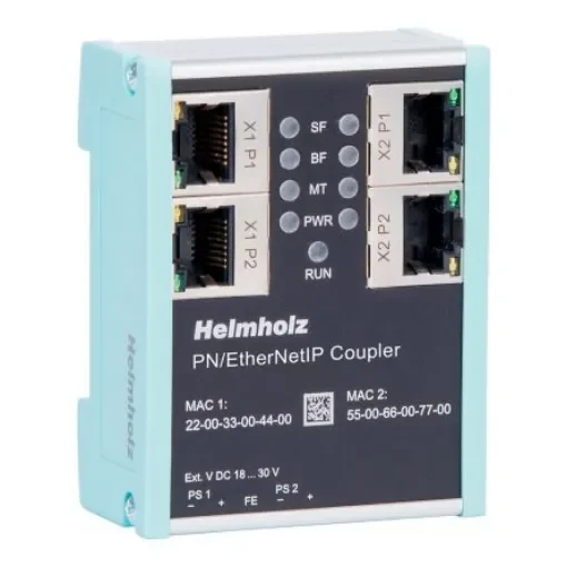 Helmholz GmbH & Co. KG 160-3EN Series 4-Port RJ45 PN/EtherNetIP - 700-160-3EN02 product image