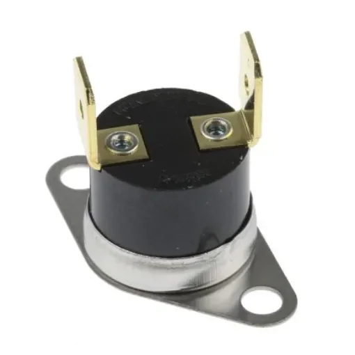 Honeywell Bi-Metallic Thermostat, Opens at 35°C, Closes at +50°C, +150°C Max, SPST-NO, Automatic Reset, Bracket Mount - 2455R 9082-464 F50C product image