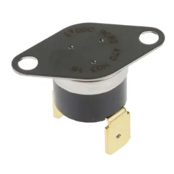 Honeywell Bi-Metallic Thermostat, Opens at +100°C, +150°C Max, NC, Manual Reset, Bracket Mount - 2455RM 9082-470 L100 product image