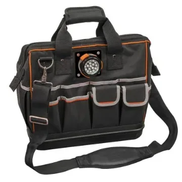 Klein Tools 1680d Ballistic Weave Tool Bag with Shoulder Strap 387mm x 203mm x 356mm - 55431 product image