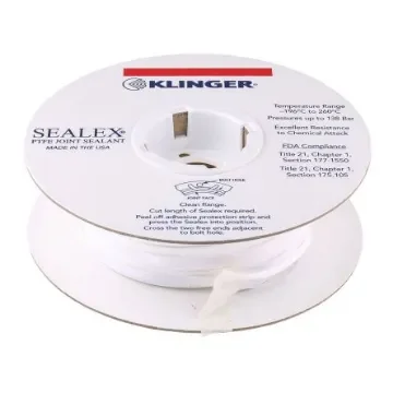 Klinger White PTFE Tape, 8m x 10mm x 3mm - SEA1030008BR product image