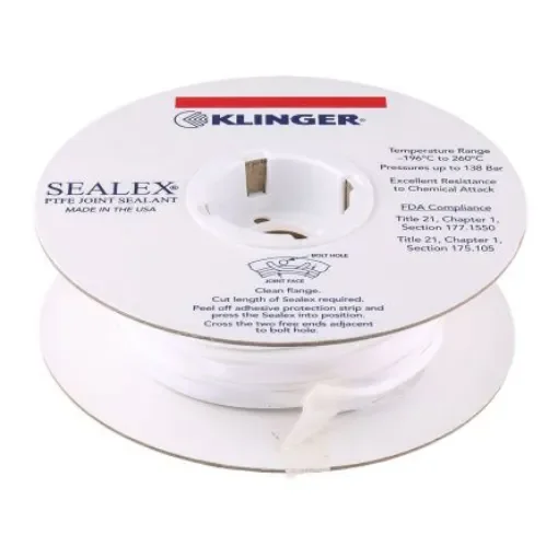 Klinger White PTFE Tape, 8m x 10mm x 3mm - SEA1030008BR product image