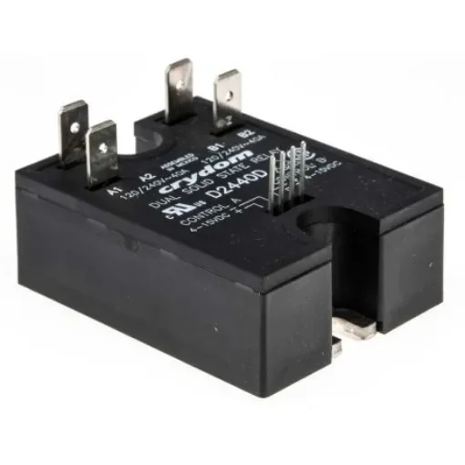 Sensata Crydom Solid State Relay, 40 A Load, Surface Mount, 280 V Load, 15 V Control - D2440D product image