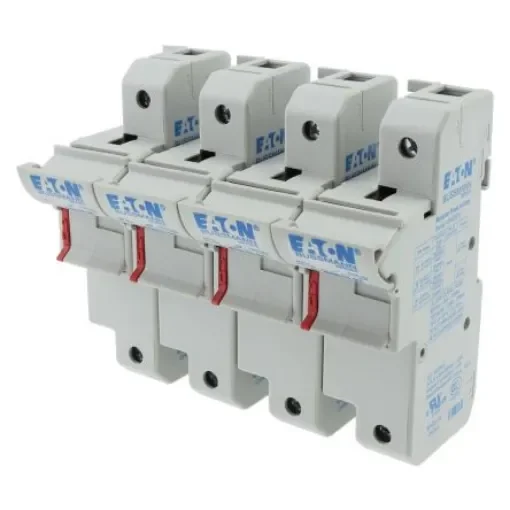 Eaton 125A Fuse Holder for 22.2 x 58mm Fuse, 3P, 690V - CH223DNU 3P+N 22x58 Fuse Holder product image