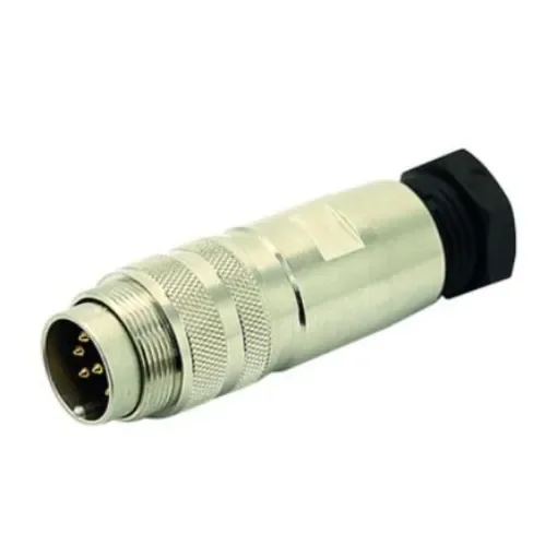 Amphenol Industrial, C091 4 Pole M16 Din, DIN EN 61076-2-106, 10A, 300 V IP67, Screw Coupling, Male, Cable Mount - C09131H0041012U product image