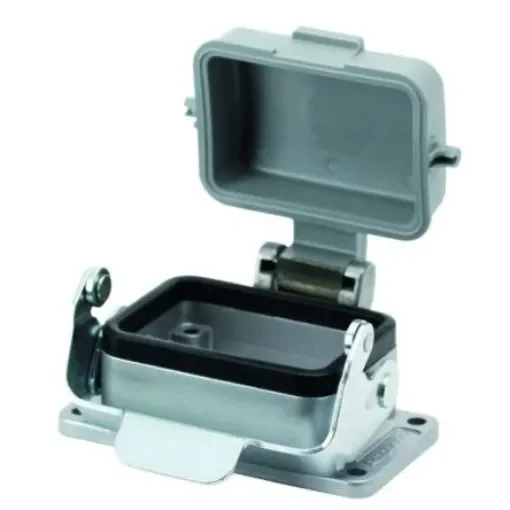 Amphenol Industrial C146 Housing (Bulkhead Mounting), E6 Thread - C14610F0060031 product image