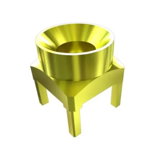 Samtec SMP Series, Plug PCB Mount SMP Connector, 50O, Edge Mount Termination, Straight Body - SMP-PF-P-HE-ST-EM3 product image