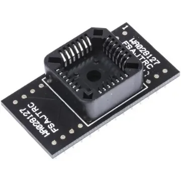 Winslow Straight Through Hole Mount 1.27 mm, 2.54 mm Pitch IC Socket Adapter, 28 Pin Female PLCC to 28 Pin Male DIP - WA028127FSAJTRC product image
