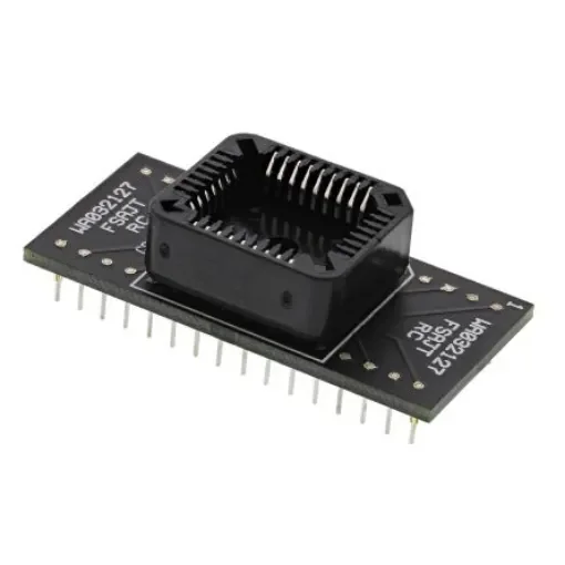 Winslow Straight Through Hole Mount 1.27 mm, 2.54 mm Pitch IC Socket Adapter, 32 Pin Female PLCC to 32 Pin Male DIP - WA032127FSAJTRC product image