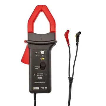 Chauvin Arnoux PAC25 Current Clamp, 1400A DC Max, AC/DC Adapter, 100A ac AC Max - P01120125 product image