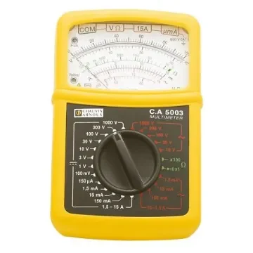 Chauvin Arnoux CA 5003 Handheld Multimeter, 15A ac Max, 15A dc Max, 1000V ac Max - P01196522E product image