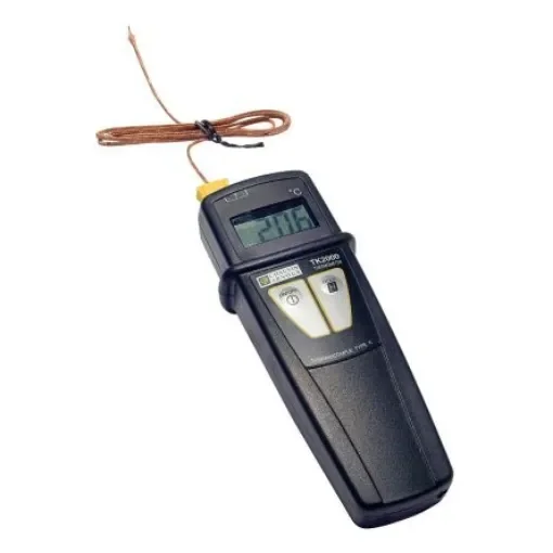 Chauvin Arnoux TK 2000 Handheld Digital Thermometer for Multipurpose Use, K Probe, 1 Input(s), +1000 Max - P01653100 product image