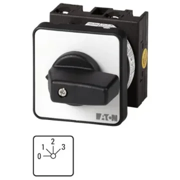 Eaton, 1P 4 Position Multi Step Cam Switch, 20A - 011502 T0-2-171/E product image