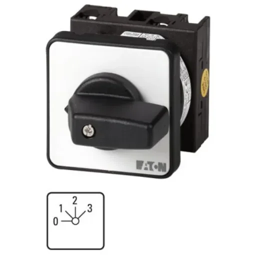 Eaton, 1P 4 Position Multi Step Cam Switch, 20A - 011502 T0-2-171/E product image