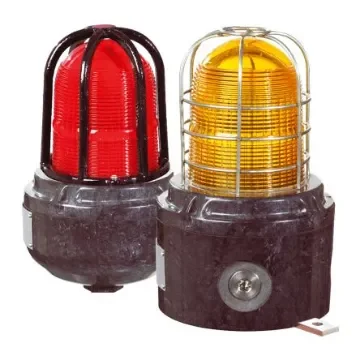 Eaton HAC LD15 Series Red Beacon, 12-48 V, Direct Mount with Backstrap, LED Bulb - LD15BDCRWBNR product image