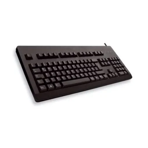 Cherry G80-3000 Wired PS/2, USB Keyboard, QWERTY (UK), Black - G80-3000LPCGB-2 product image