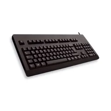 Cherry G80-3000 Wired PS/2, USB Keyboard, QWERTY (UK), Black - G80-3000LSCGB-2 product image