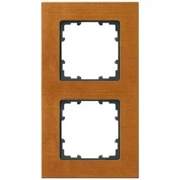 Siemens Brown 2 Gang Frame - 5TG1102-1 product image
